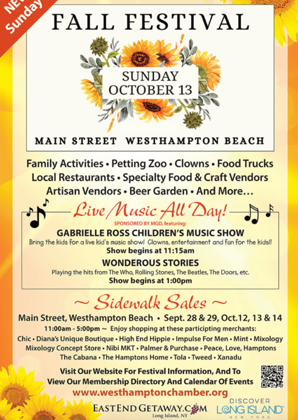 Fall Festival & Sidewalk Sale