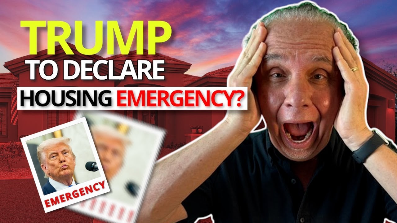Trump Declares America's National Housing Emergency? | Real Estate Market 2025 & US Housing News