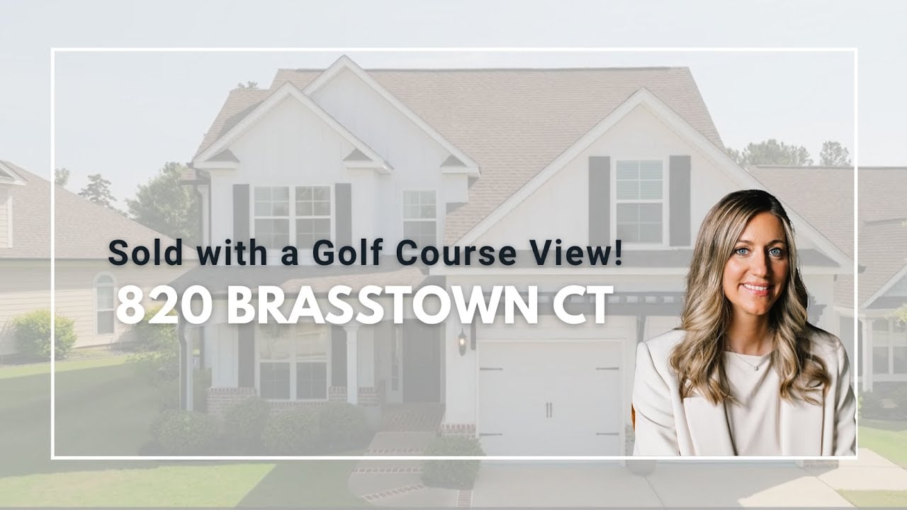 SOLD with a Golf Course View | 820 Brasstown Ct, Bartram Trail | Ehrin Fairey Real Estate