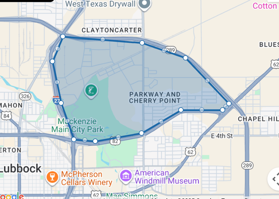 Parkway & Cherry Point | East Lubbock 
