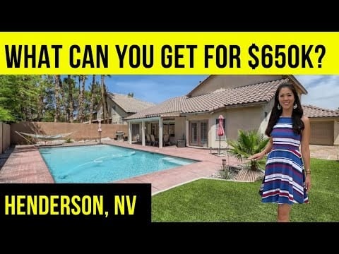 What can you get for $650K in Green Valley, Henderson?