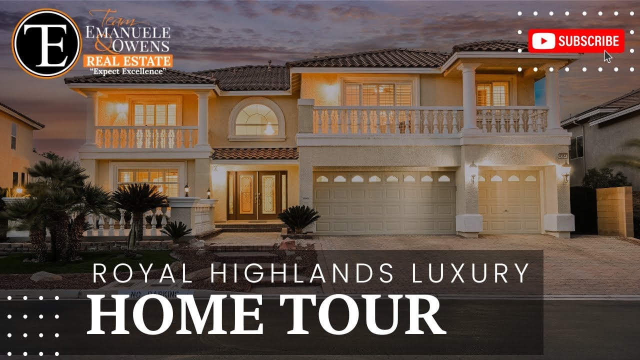 SOLD! ~ Inside This Rare Las Vegas Home with Finished Basement + Pool | 4384 Grey Spencer.