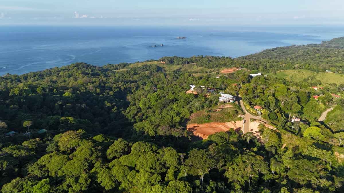 Ocean view, immaculately prepared, jungle and river lot in Ojochal. Ready To Build!.