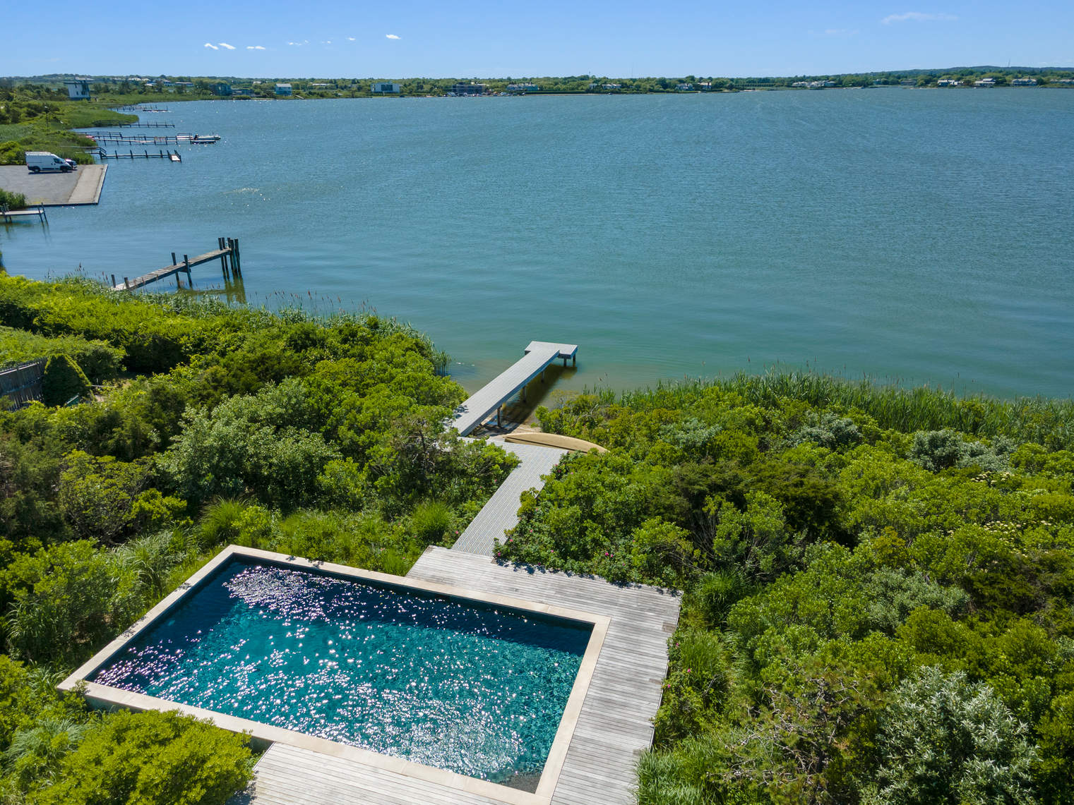 Unbelievable Sunsets Over Mecox Bay in a World-Class Modern