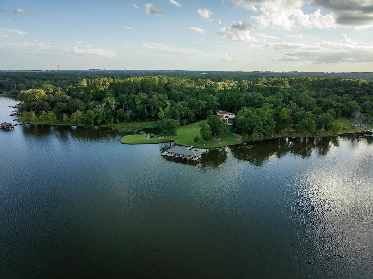 Boathouse and Lake Views of Lake Tyler