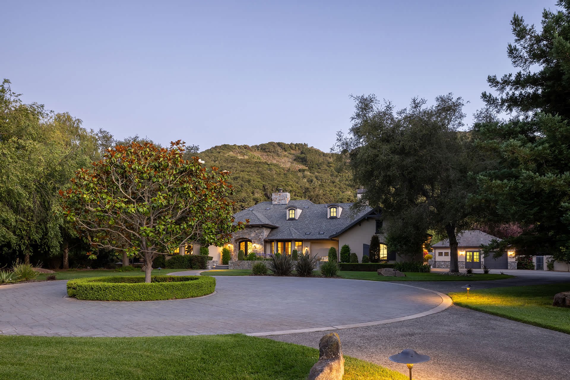 Luxurious French Country Estate - 8640 River Meadows Rd