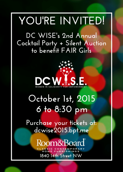 One Week to DC Wise Event!