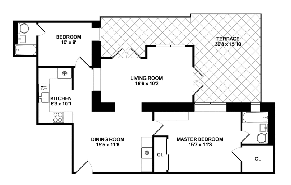 112 West 72nd Street Unit: 2G