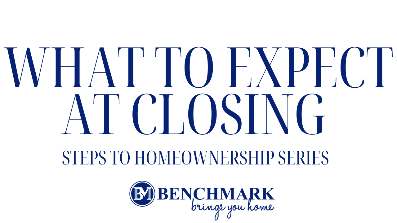 What to expect at closing