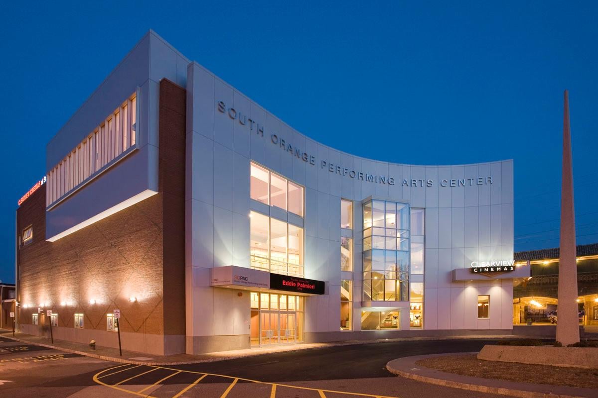 Exterior view of the South Orange Performing Arts Center