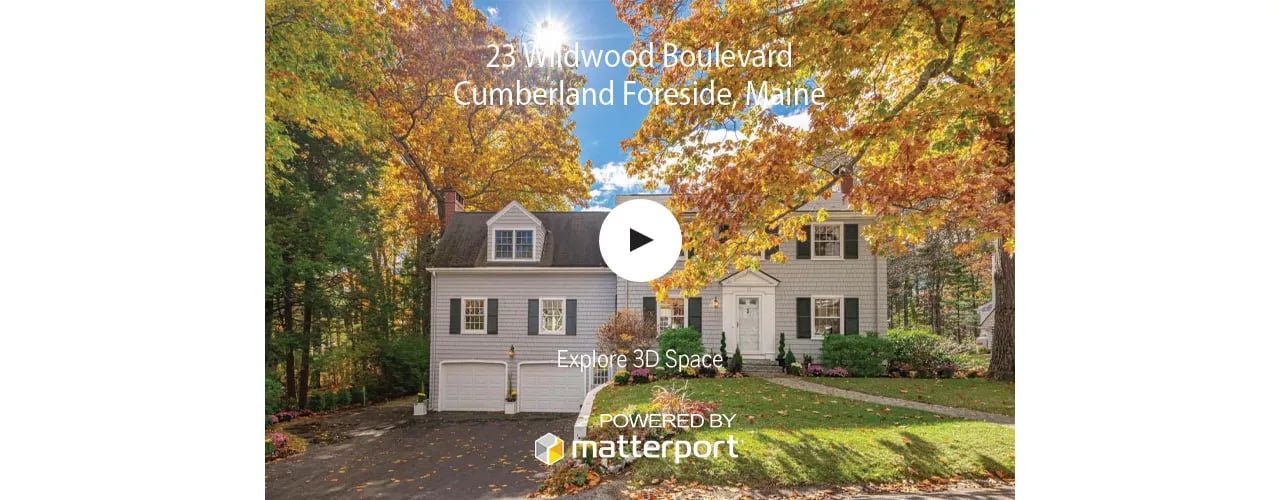 Virtual Open House – 23 Wildwood Boulevard, Cumberland Foreside, Maine