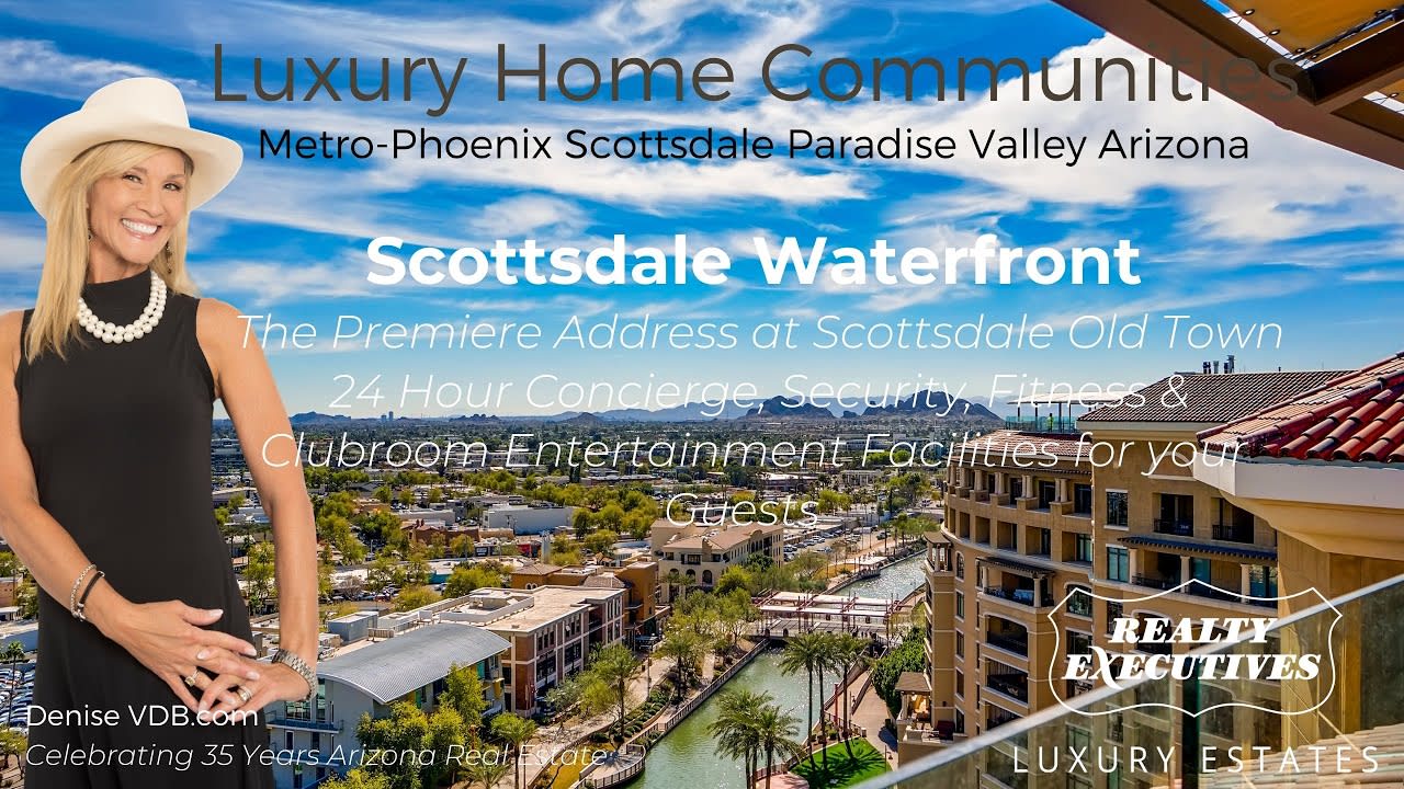 Old Town Scottsdale Waterfront Lifestyle