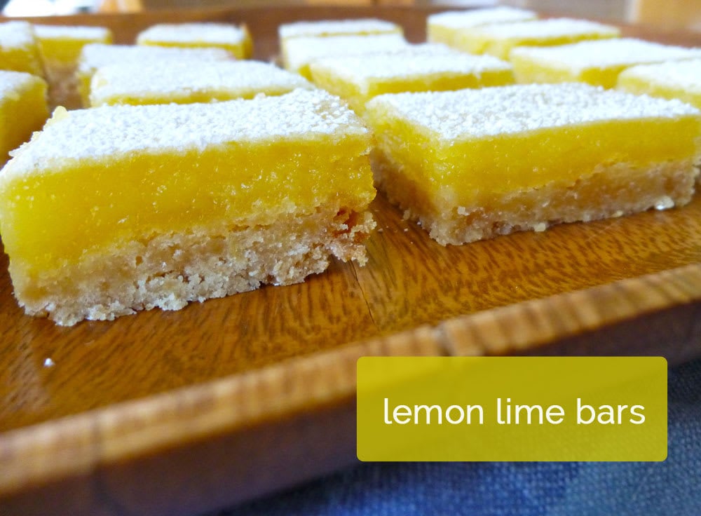 Delish Dessert: Lemon Lime Bars