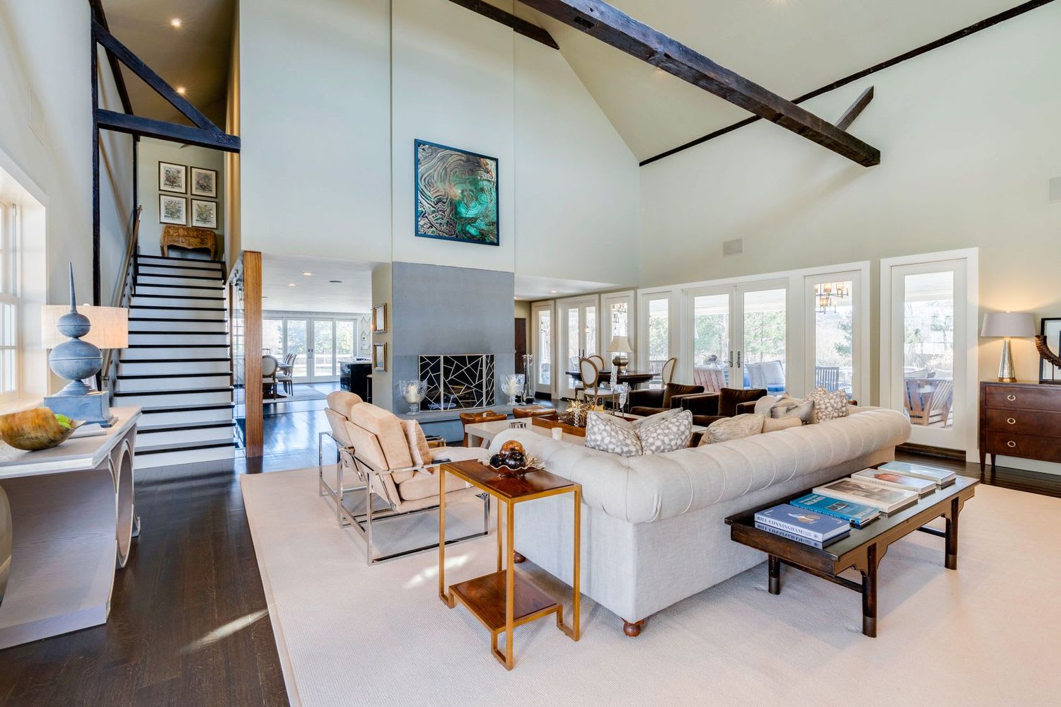 Upscale, Updated Sag Harbor Farmhouse in Waterfront Neighborhood