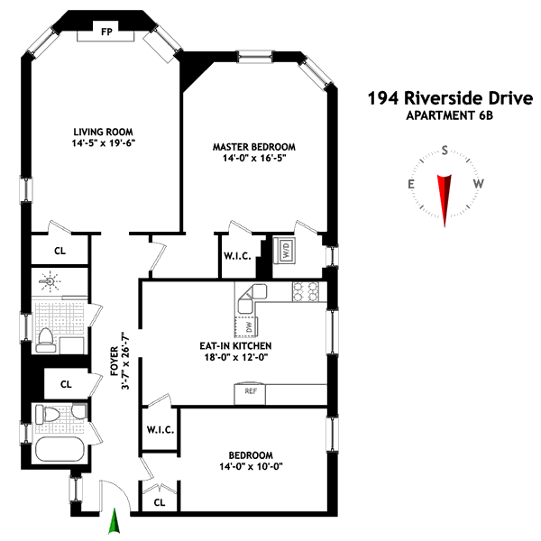 194 Riverside Drive Unit: 6B