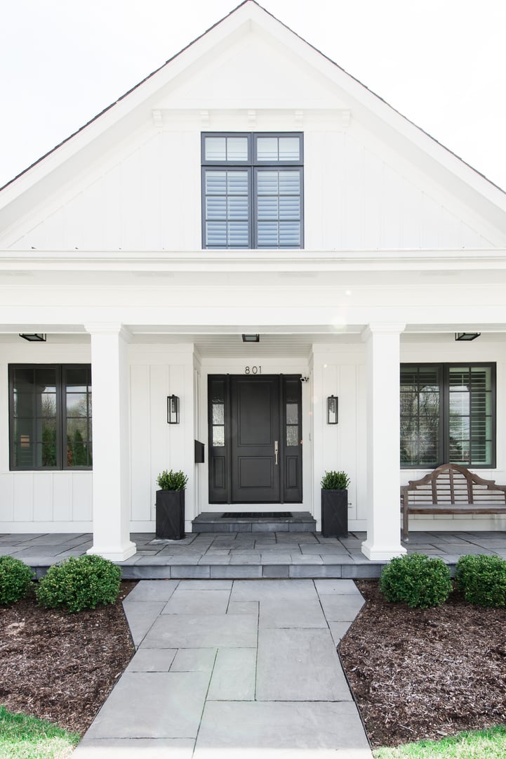 The Bluestone Front Porch Welcomes Into The Charming Residence