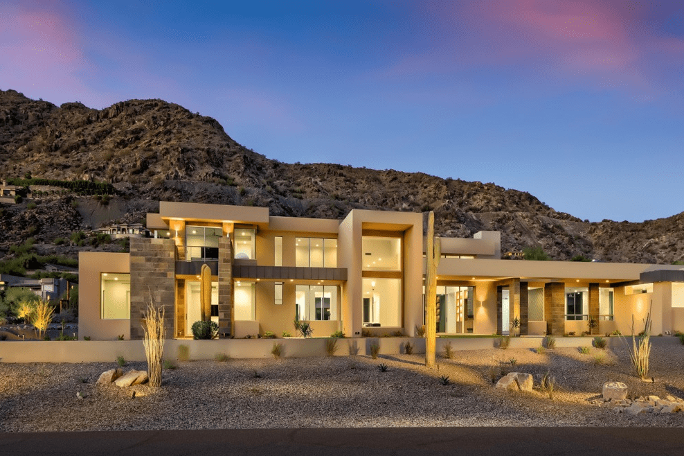 Contemporary modern estate in Paradise Valley