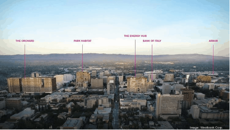The 5 Developments Creating a Multibillion Dollar Makeover for Downtown San Jose
