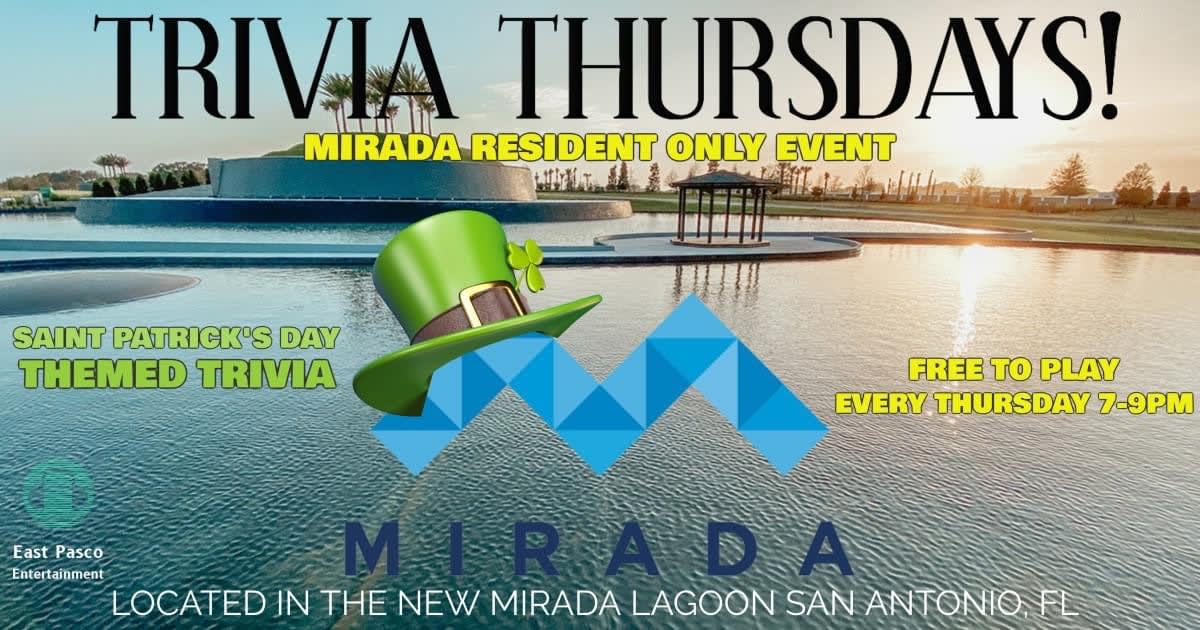 Trivia Thursdays!