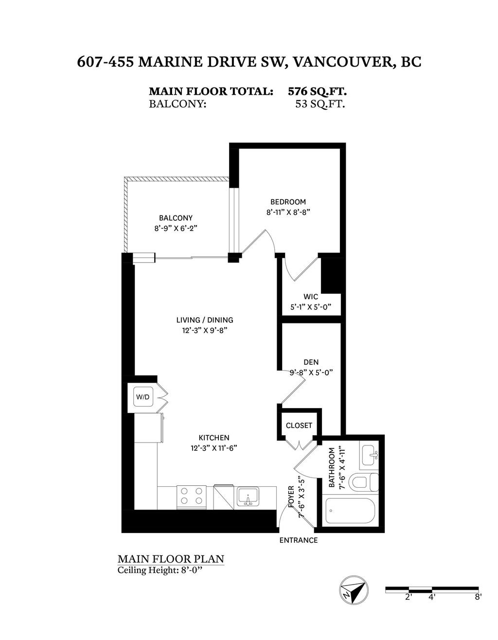 455 SW Marine Dr, #607