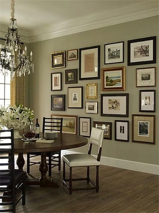 Vintage Art Gallery Wall