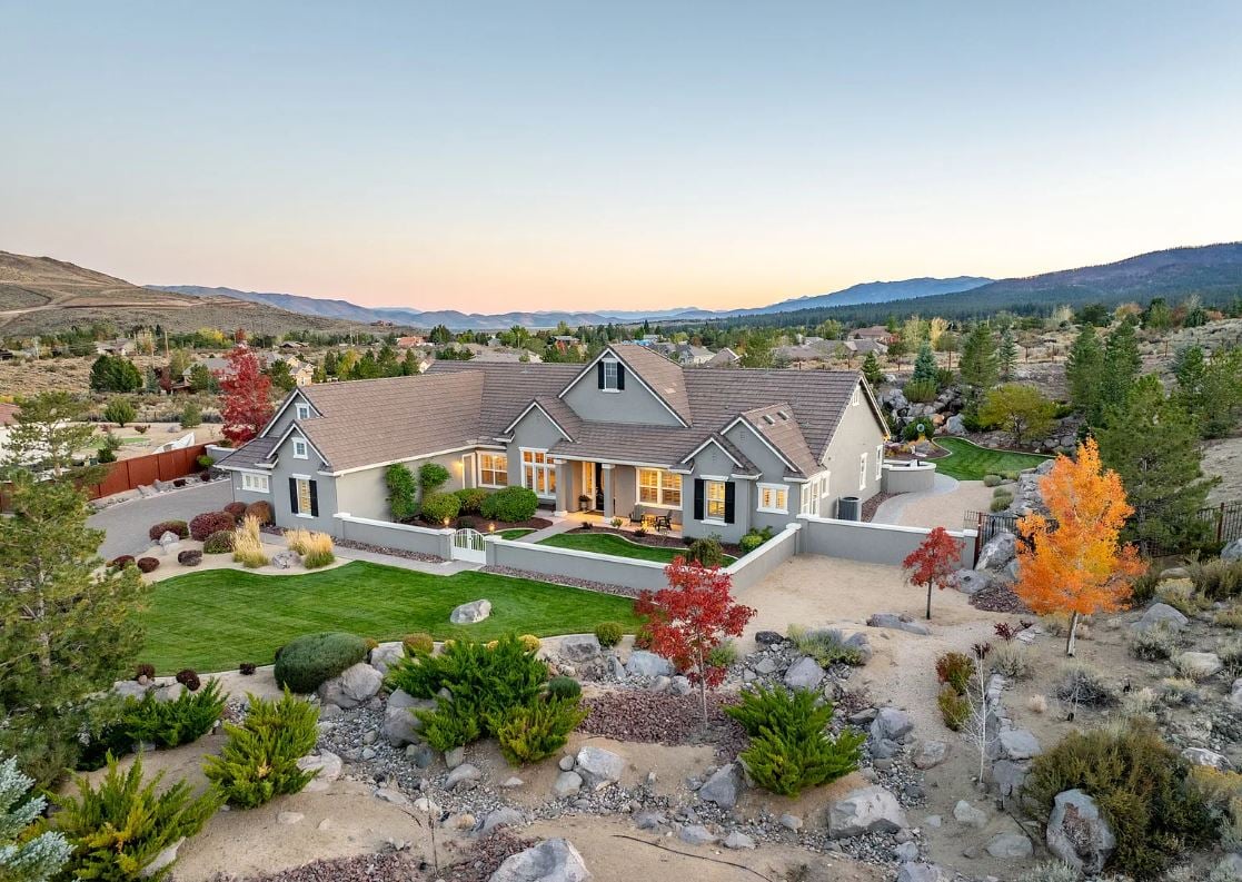 Reno Nevada 89511 ArrowCreek Montreux luxury home mountain view