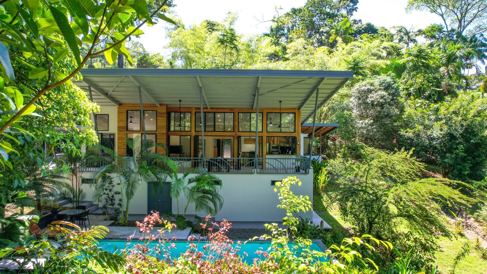 Newly Remodeled 3 Bedroom Gated Home for Sale in Las Brisas, Uvita | Private Modern Jungle Retreat