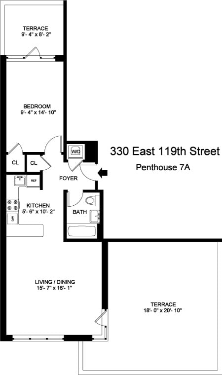 330 East 119th Street Unit: 7A