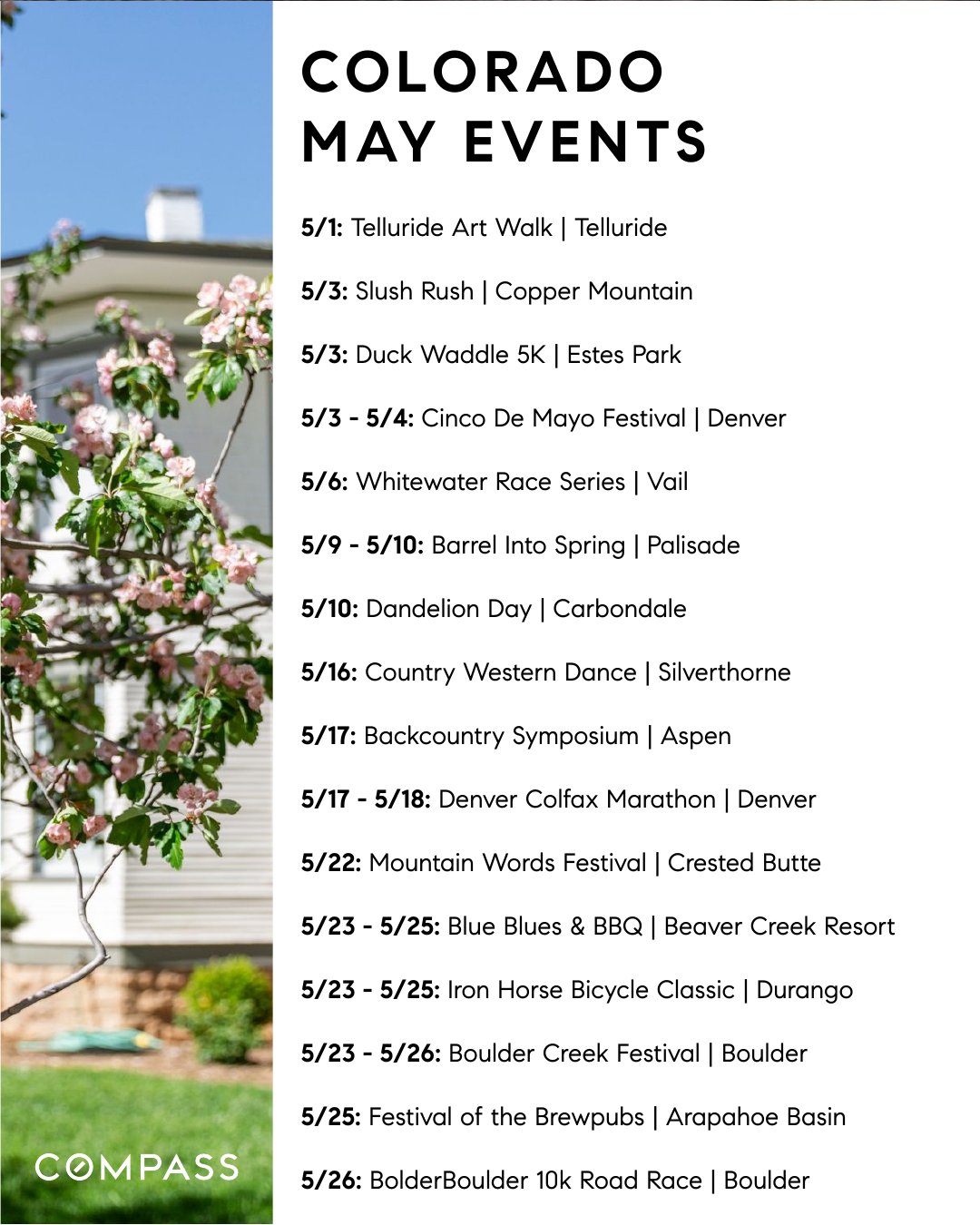 May is a vibrant month in Colorado