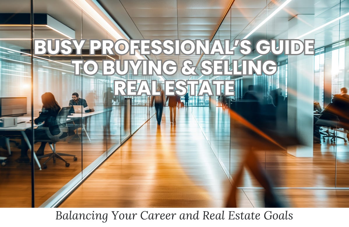 Busy professionals in Washington DC can successfully buy or sell real estate without disrupting their careers. This guide shares expert strategies for navigating the DC housing market, leveraging technology, and working with a Realtor to streamline the process.