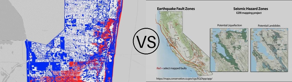 Flood Disclosure Form in Florida vs California's Coastal Bluff Rules: What Miami to LA Movers Must Know [2026]