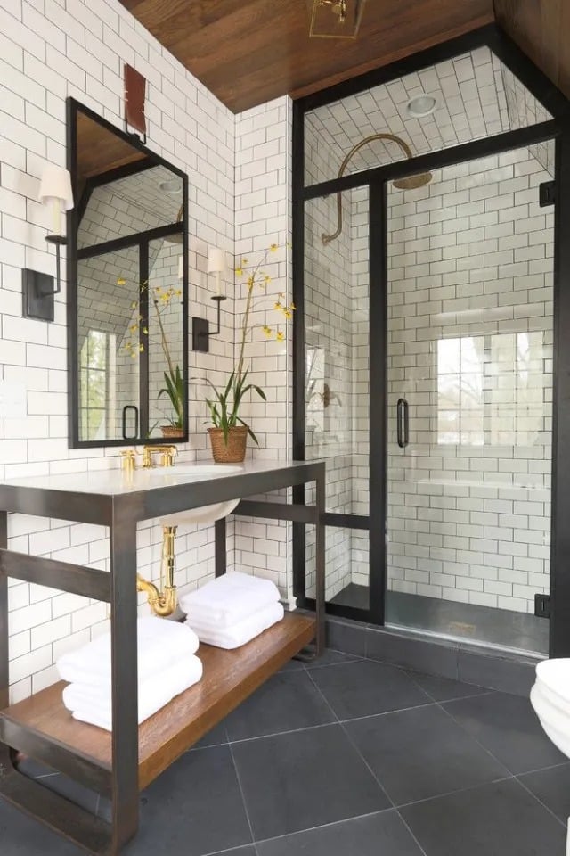 Repurposed Bathroom Vanity