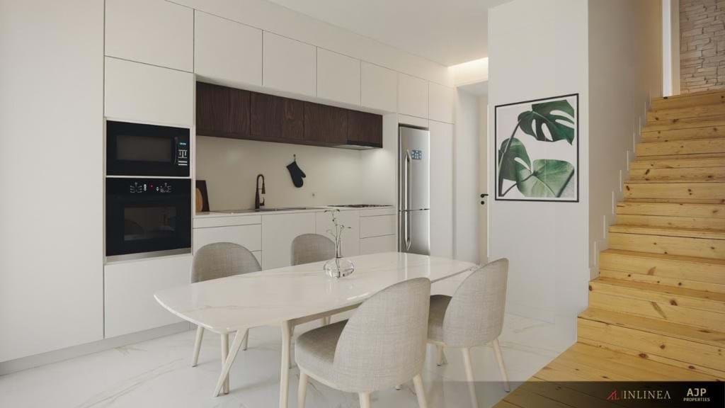New 3-Bedroom Apartment in Monte Estoril – 185 sqm Total Area, Premium Finishes & Parking