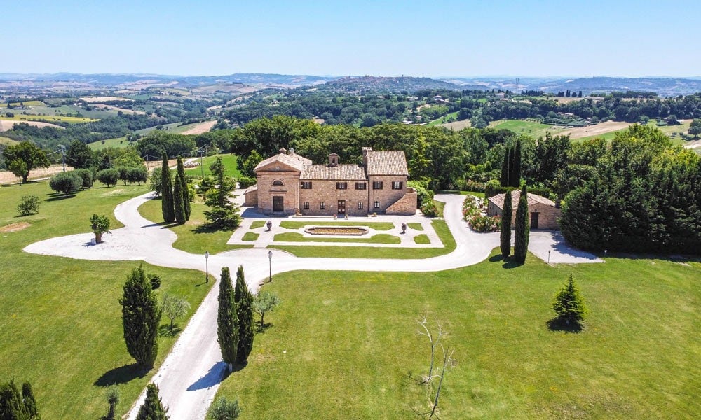 Monastery Near Treia With Golf Course And Pool
