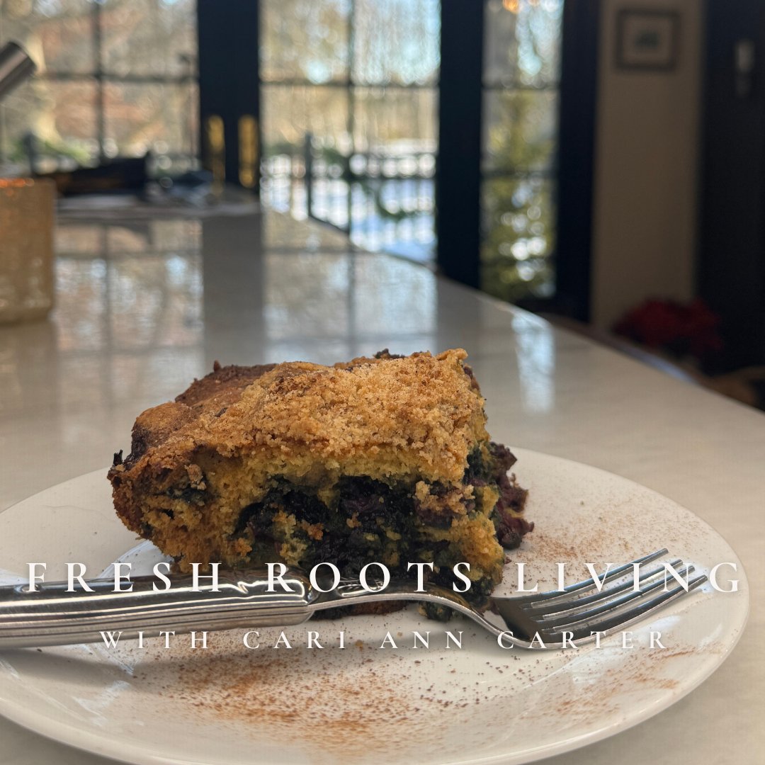 Blueberry Cinnamon Muffin Cake