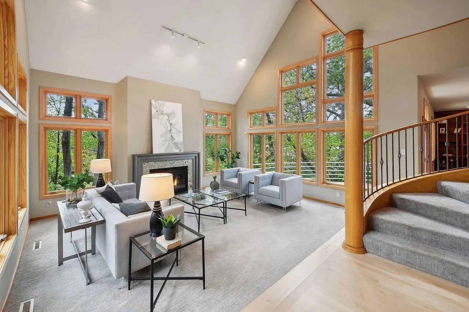 Custom 2-Story on Private Wooded Lot