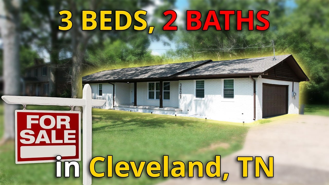 Modern One-Level Home with Over $100K in Upgrades | Cleveland, TN Home Tour