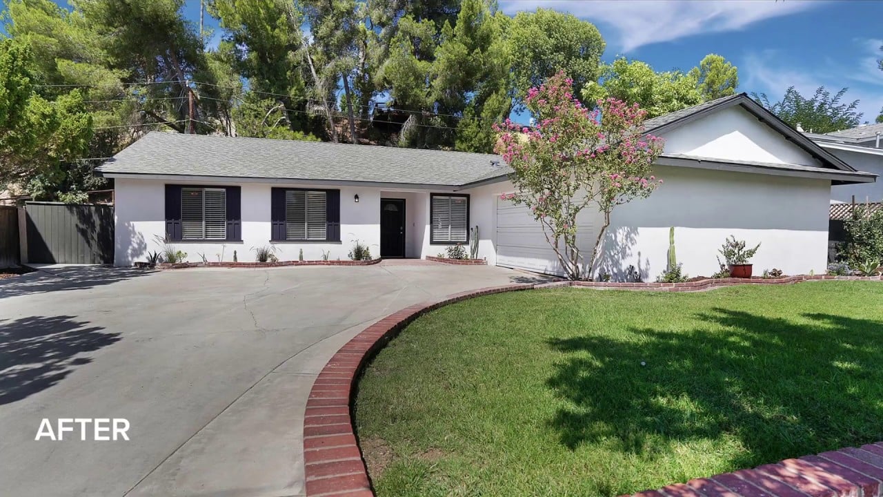 Newhall, CA Renovation Project - Before, After, & Staging