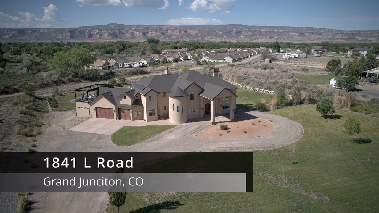 1841 L Rd, Fruita, Co - a Modern Mediterranean Castle