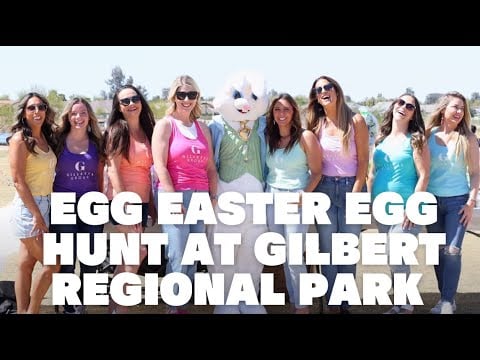 Gillette Group 3,000 Egg Easter Egg Hunt at Gilbert Regional Park