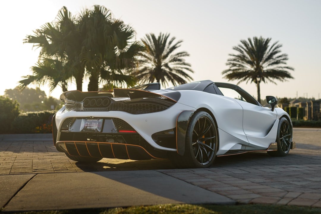 That McLaren on Via Del Cielo Though
