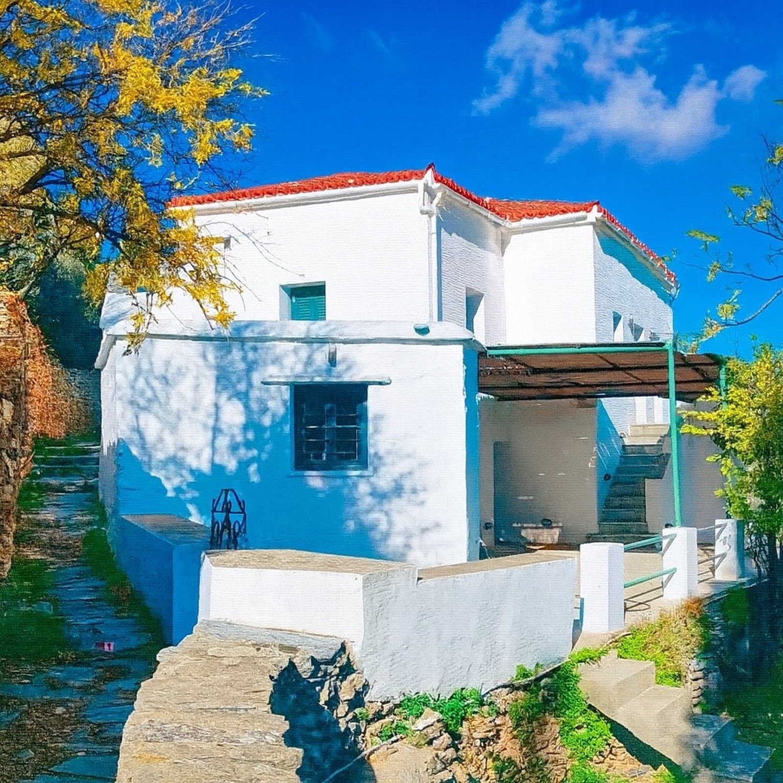 The Secret Paths Stone House