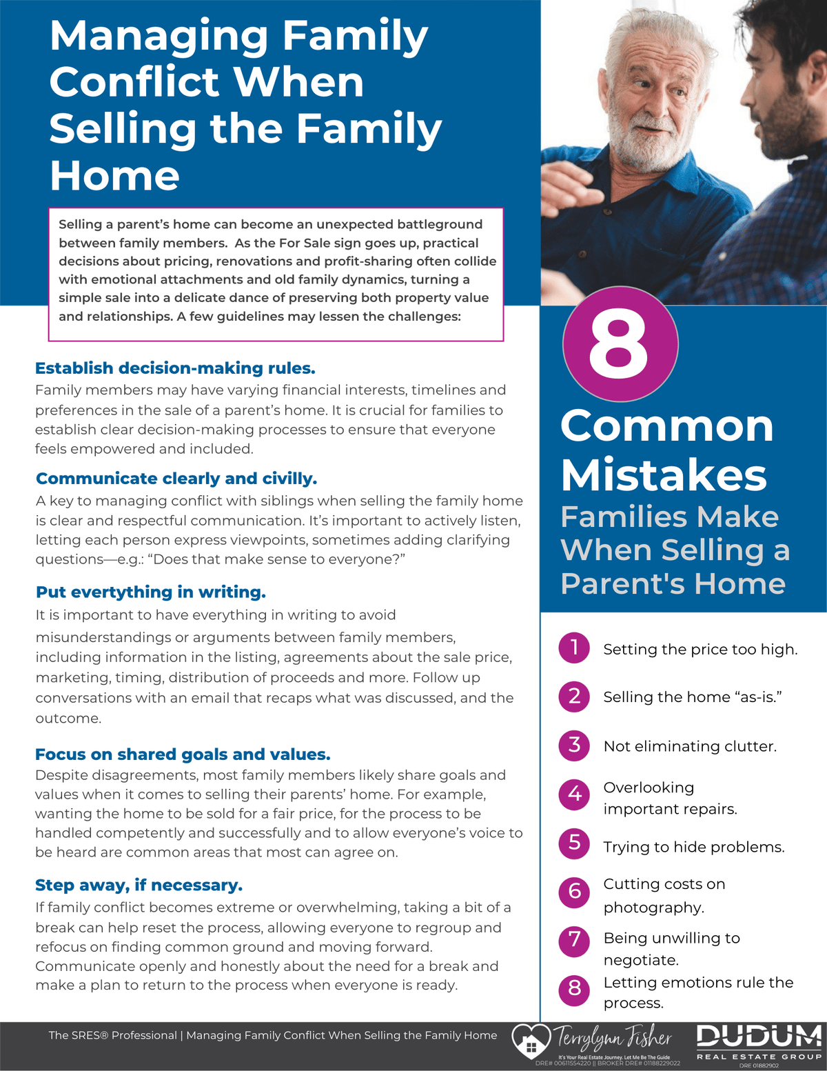 Managing Family Conflict When Selling the Family Home