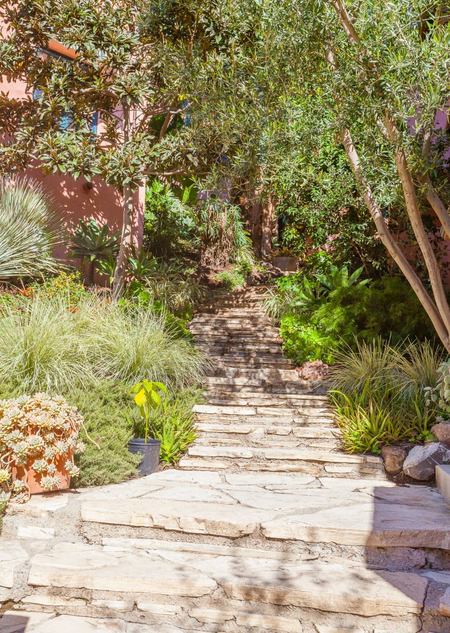 Las Orquideas :: Spanish Revival Compound :: Wilfred Buckland, Architect, 1929 :: Howell + Padgett, Restoration, 2019