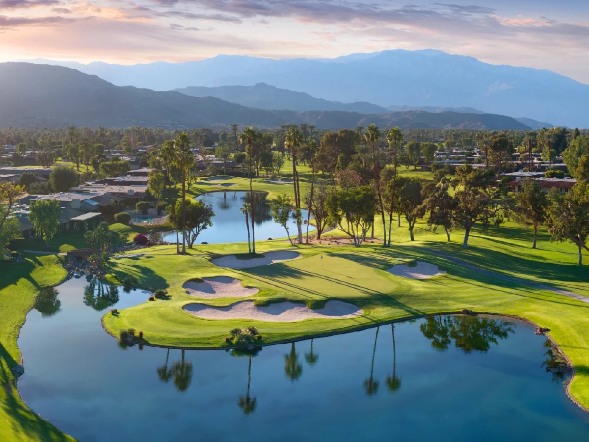 The Springs Country Club golf community in Rancho Mirage, California