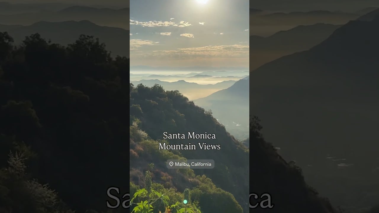 Sunrise Santa Monica Mountains Views