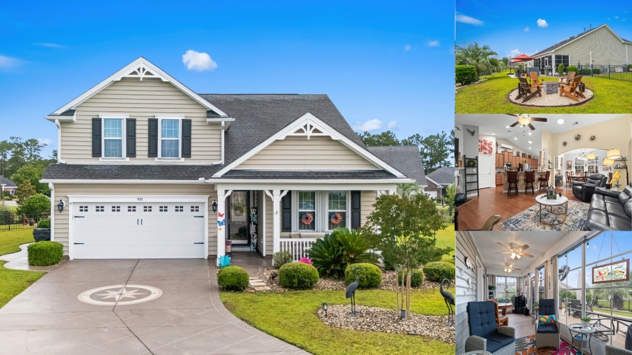 🌴 Coastal Living at Its Best! | 908 Ashbourn Ct., Murrells Inlet, SC (MLS #2515179) 
