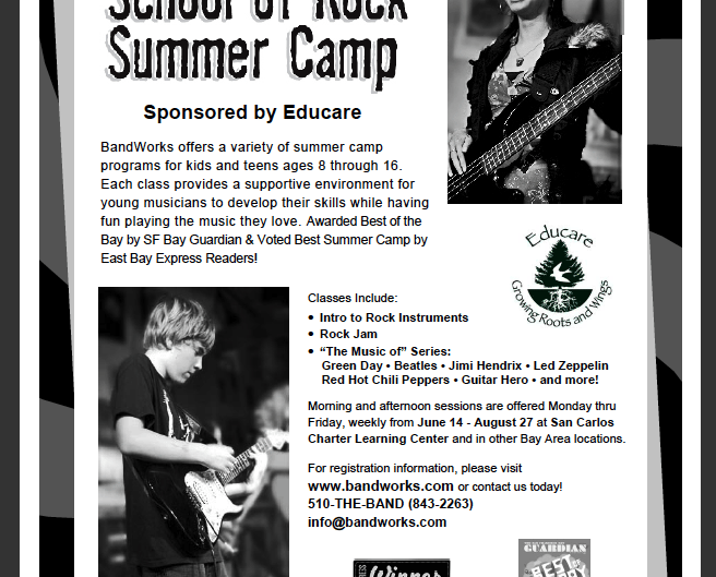 Many Summer Camp Ideas for San Carlos Kids