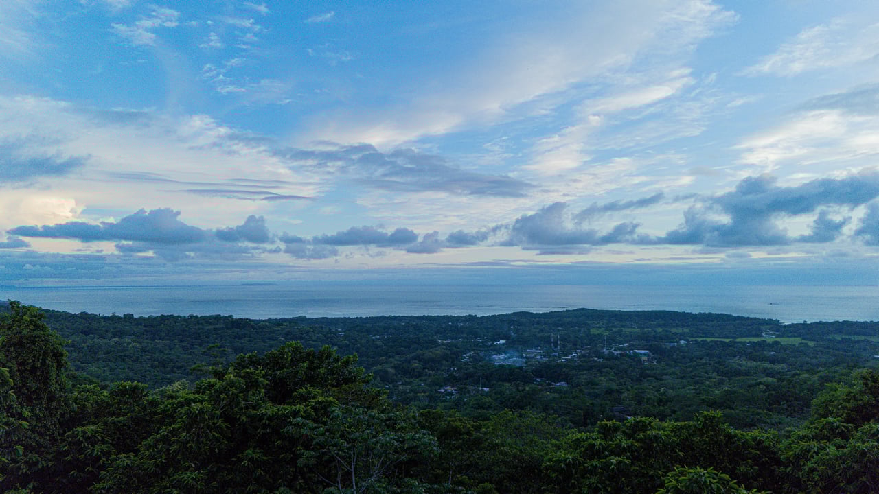 Private Luxury Villa with Whale Tail Ocean View Close to Downtown Uvita