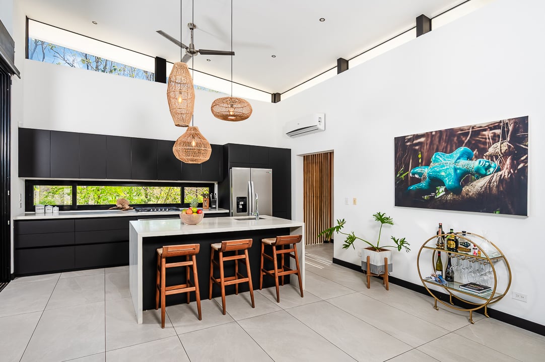 Casa Kalachuchi | Gorgeous Modern Jungle Oasis with Sunset Views in Gated Community